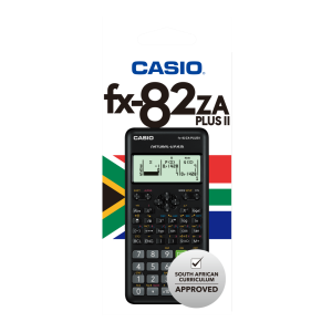 Casio FX-82ZA Plus II Scientific Calculator Black