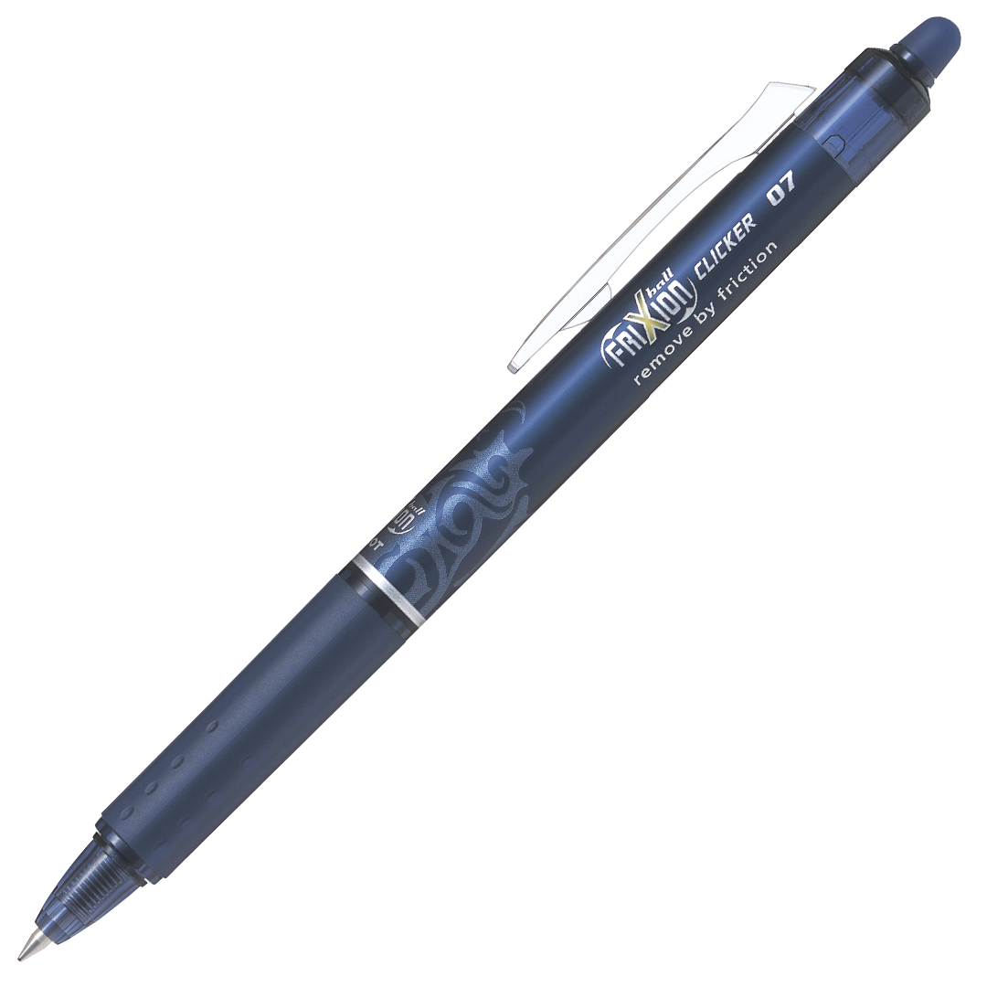 Pilot Frixion Clicker Pen Black Blue 0,7mm