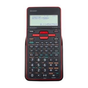 Sharp EL-535 Scientific Calculator 422 Functions Red