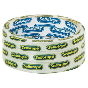 Sellotape Clear Tape L/Core Pack of 3 12mmx33m