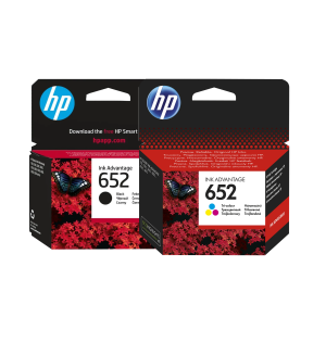 HP 652 Black & Colour Bundle + Free Gift