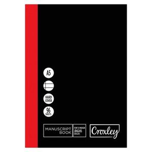 Croxley Manuscript Book A5 96 Page F/M