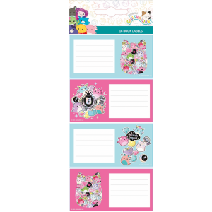 SAG Book Labels Squishmallows
