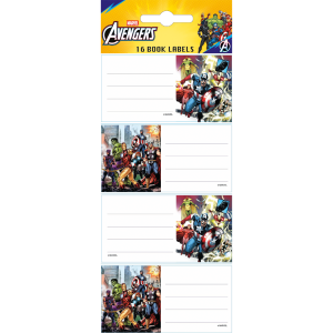 SAG Book Labels Avengers