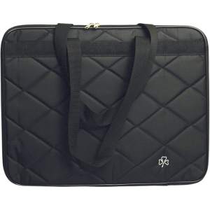 Trefoil Drawing Board Cover Padded Quilted Black A3