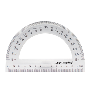 SDS Protractor 180 Degree 15cm