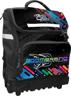 Boomerang XXL Big-Wheel Hardbase Trolley Boys Black