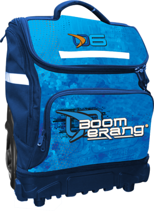 Boomerang XXL Big-Wheel Hardbase Trolley Boys Blue