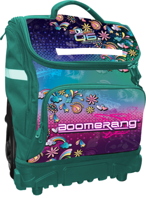 Boomerang XXL Big-Wheel Hardbase Trolley Girls Turquoise