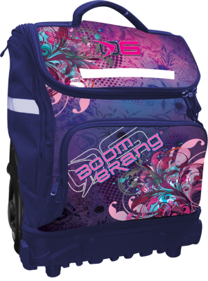 Boomerang XXL Big-Wheel Hardbase Trolley Girls Purple