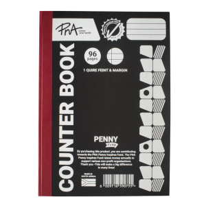 PNA Counter Book 1 Quire 96 Page F/M