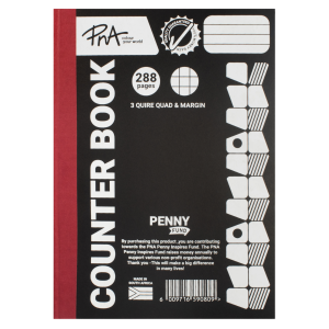 PNA Counter Book 3 Quire 288 Page Q/M