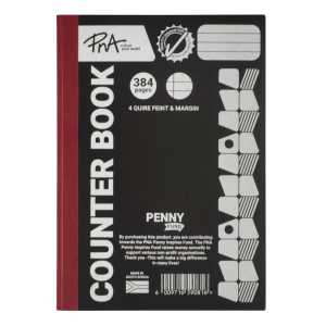 PNA Counter Book 4 Quire 384 Page F/M