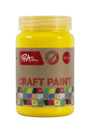 PNA Crafters Paint Golden Whim Bright Yellow 375ml