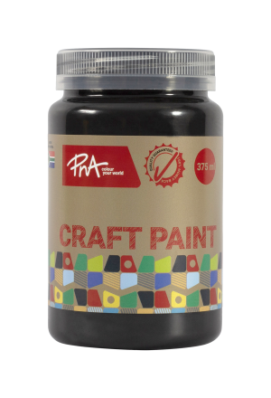 PNA Crafters Paint Graphite Whisper Black 375ml