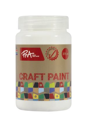 PNA Crafters Paint Absolute Zero White 375ml