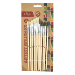 PNA Brushes Nylon Professional Set of 10