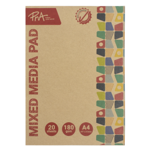 PNA Mixed Media 180gsm A4 20 Sheets