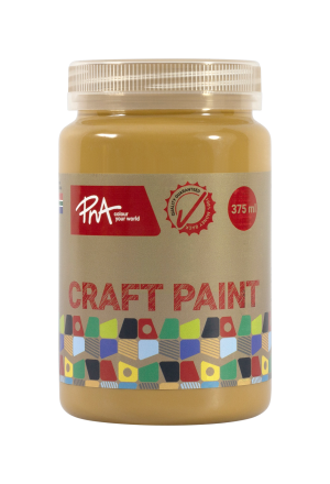 PNA Crafters Paint Burnt Acorn Light Brown 375ml