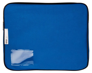 Meeco Book Bag Canvas Blue