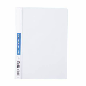Meeco Economy Quotation Folder Clear A4