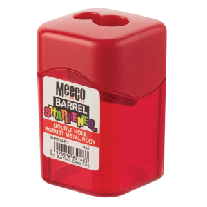 Meeco Barrel Sharpener 2 Hole Blue