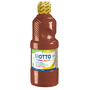 Giotto School Paint Brown 500ml