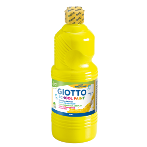 Giotto School Paint Primary Yellow 1L