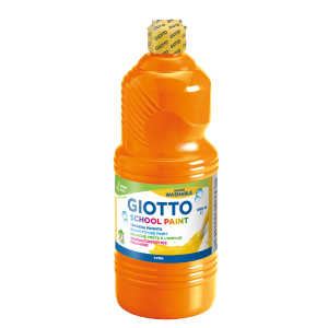 Giotto School Paint Orange 1L