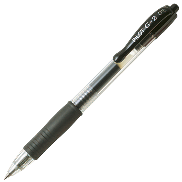 Pilot G2 Gel Pen X-Fine Black 0,5mm