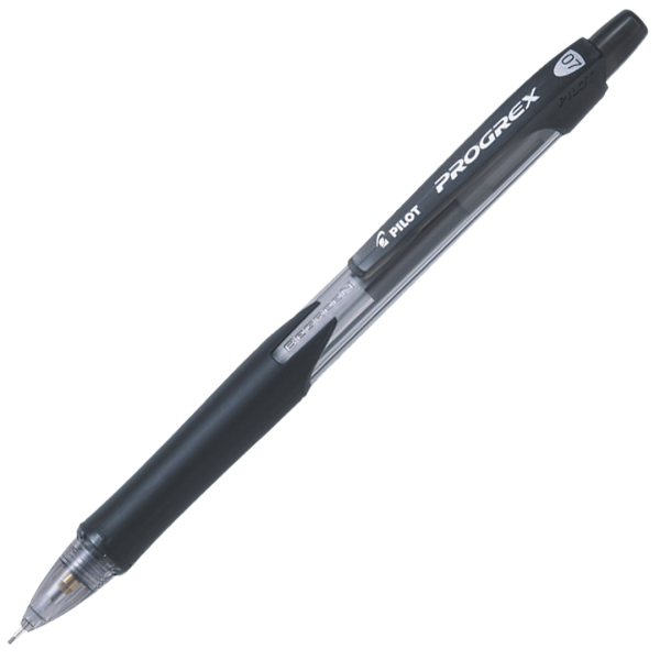 Pilot Progrex Clutch Pencil Black Barrel 0,7mm