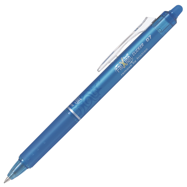Pilot Frixion Clicker Pen Light Blue 0,7mm