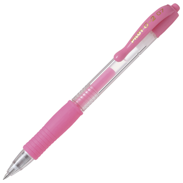 Pilot G2 Gel Pen Pastel Pink 0,7mm