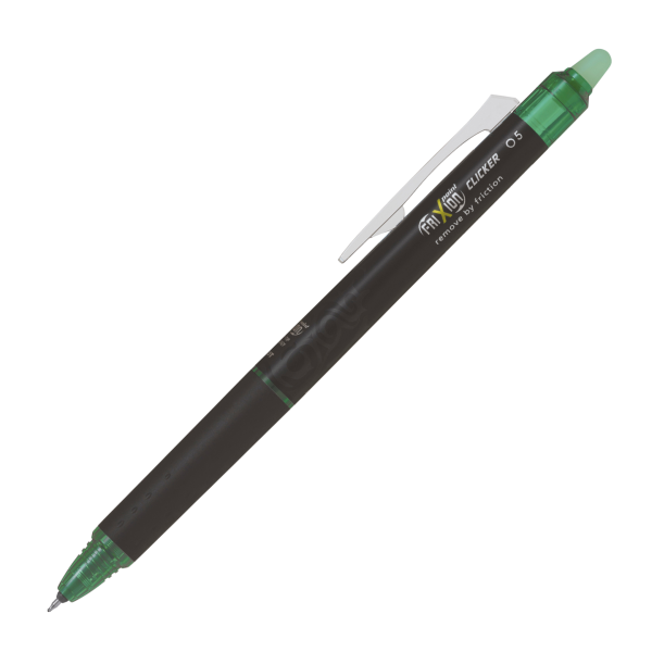Pilot Frixion Clicker Pen Green 0,5mm