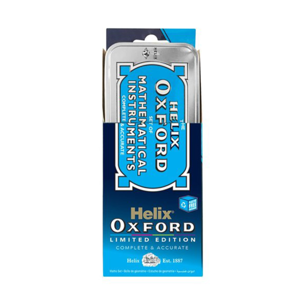 Helix Oxford Math Set Limited Blue 10 Piece