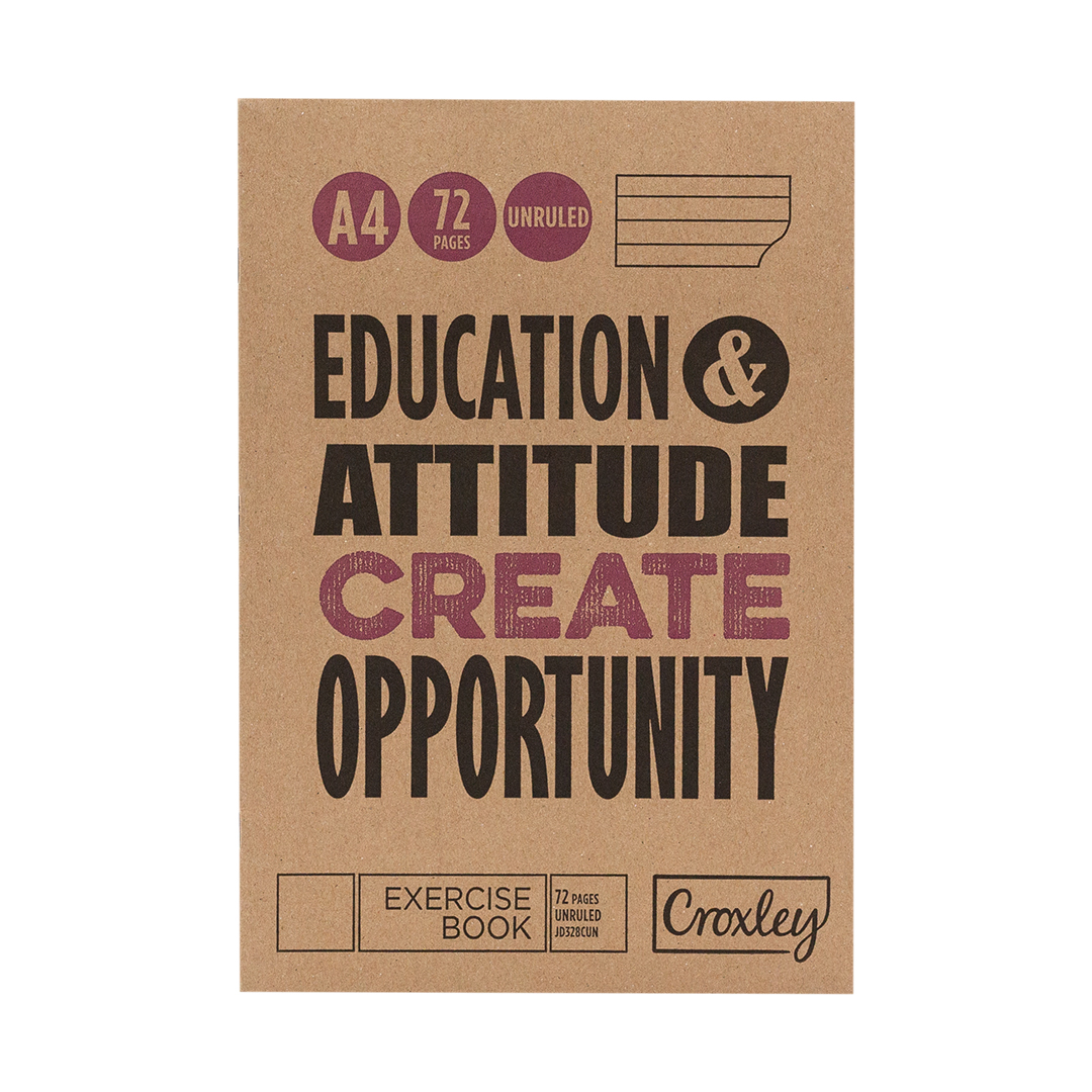 Croxley Exercise Book A4 72 Page Unruled