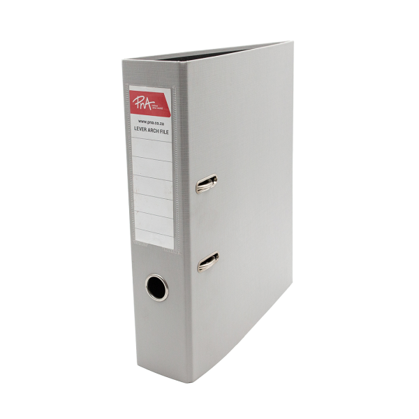 PNA Lever Arch File Alpha Lime A4 75mm PP