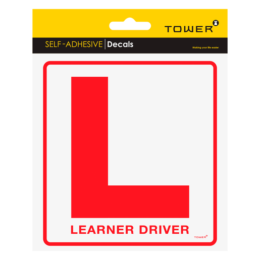 Tower Learner Decal Sticker 162mmx176mm