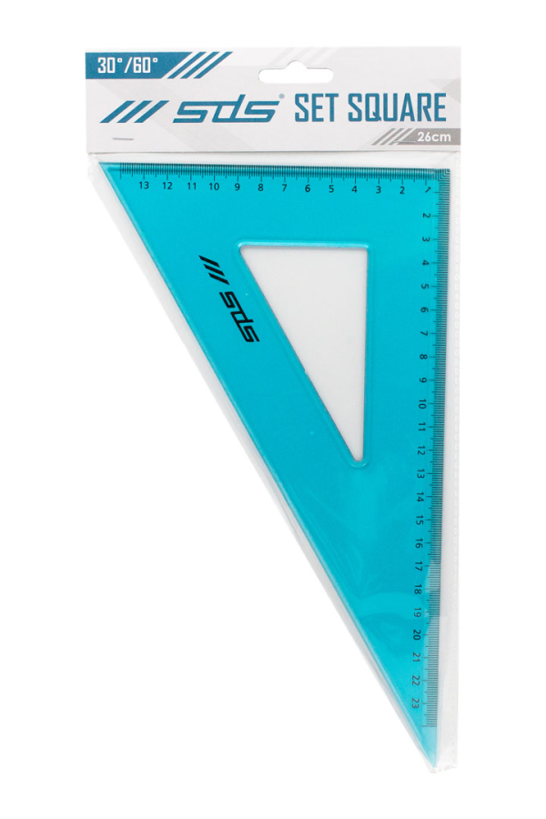 SDS Set Square 30/60 Degree 26cm