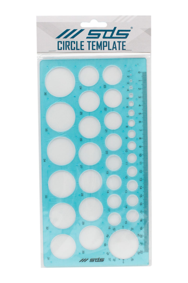 SDS Template 37 Circle Sizes