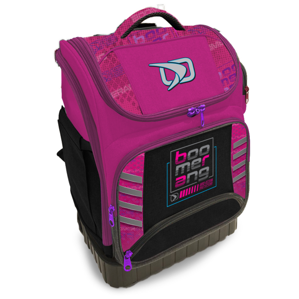 Boomerang XL Hardbase Trolley Backpack Pink
