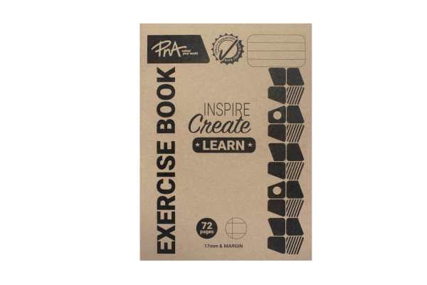 PNA Exercise Book A4 72 Page 17mm