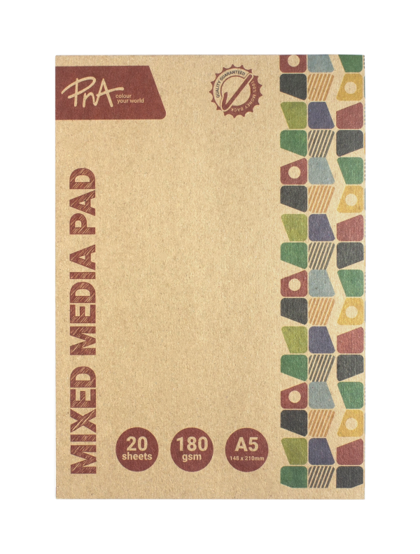 PNA Mixed Media 180gsm A5 20 Sheets