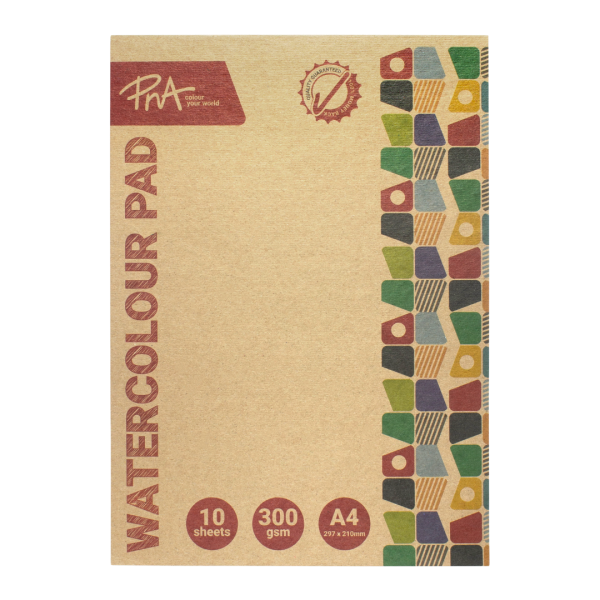 PNA Watercolour Paper A4 300gsm 10 Sheets