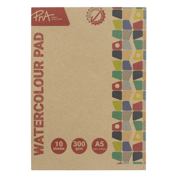 PNA Watercolour Paper A5 300gsm 10 Sheets