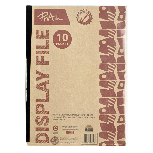 PNA Display File A4 10 Pocket