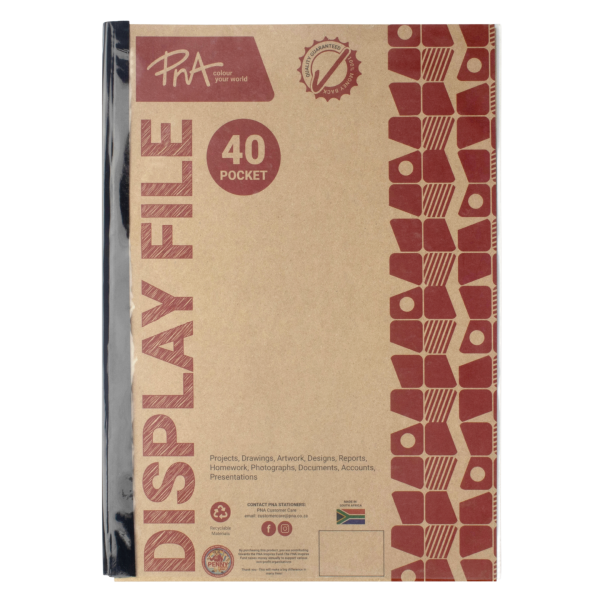 PNA Display File A4 40 Pocket