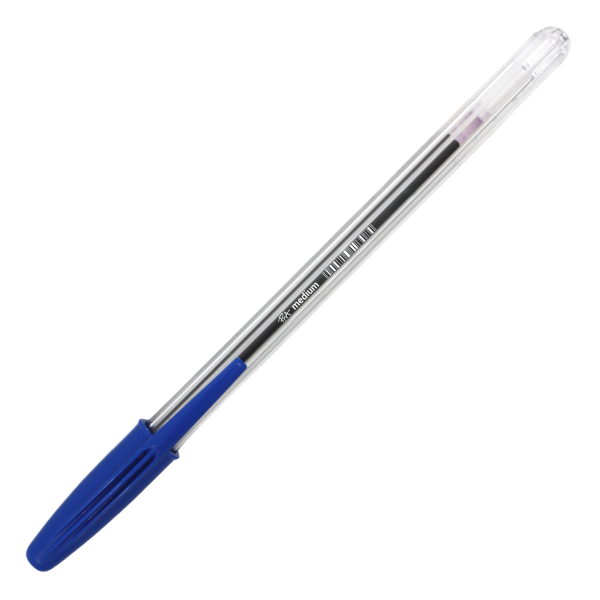 PNA Ballpen Medium Tip Clear Blue