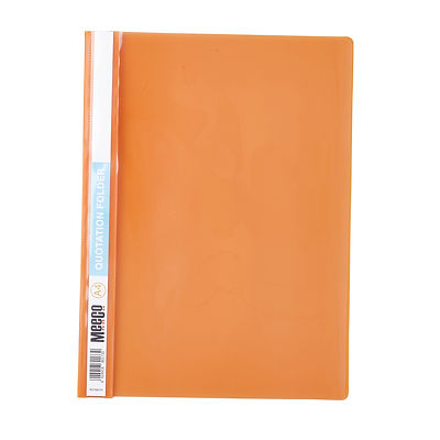 Meeco Economy Quotation Folder Orange A4