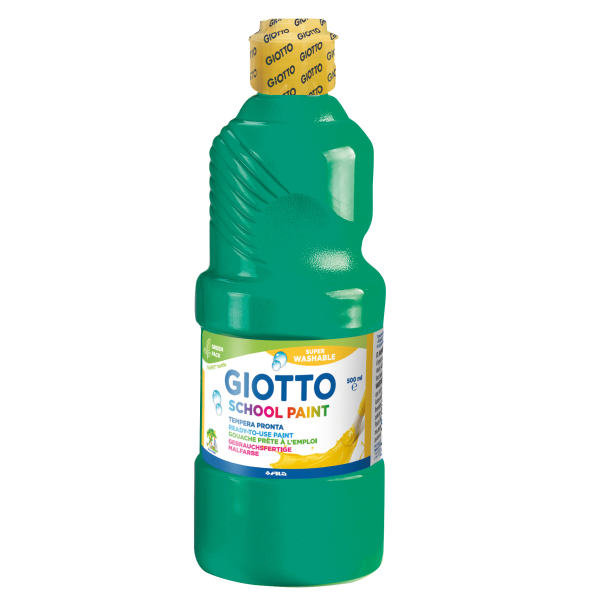 Giotto School Paint Green 500ml